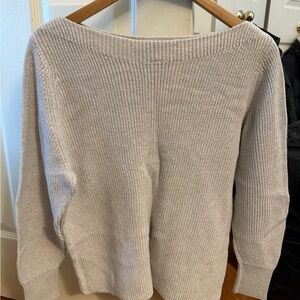 Banana Republic Soft Gray Crew Neck Sweater
